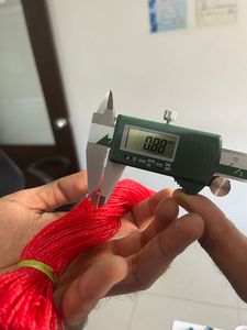 Hot bán 3mm đỏ bện xây dựng twine polyethylene dây lưới đánh cá PP Nylon <span class=keywords><strong>Rope</strong></span> Mason dòng - Product Image 6