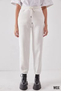 Servicio OEM personalizado de gran tamaño de algodón pesado para mujer básico nuevo Premium negro Jogger pantalón oferta al por mayor tendencia 2024 calidad - Product Image 5