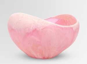 Juego de cuencos de servicio de resina amarilla hechos a mano personalizados altamente pulidos de alta calidad para hoteles y restaurantes de La India. - Product Image 3