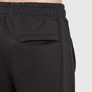 Respite 100% Cotton Trousers (Black) XL 5XL Lightweight Straight Pattern Jogger Sweatpants Zipper Pleat Colored <b>Work</b> Wear - Product Image 5