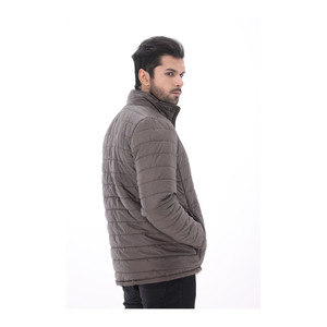 Chaqueta de Invierno Acolchada para Hombre con Logotipo Personalizado, de Alta Calidad, Impermeable, Cortavientos, Transpirable, con Capucha, Tallas Grandes, Estilo Urbano - Product Image 2