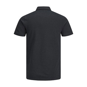 Polo de Golf de Secado Rápido Ajustado para Hombre, Camisa Polo de Punto Informal, Manga Corta con Textura Acanalada - Product Image 2