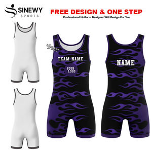 Uniformes d'entraînement durables de nouveau style de maillots de lutte pour adultes prix d'usine - Product Image 4