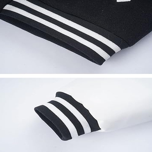 High Street Men's Stylish Casual Varsity Jacket Unique Design with Stand Collar Superb Breathable Quality Thin Fashionable - Product Image 6