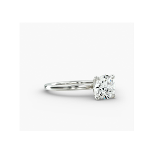 Anillo de compromiso Vintage inspirado en la época victoriana con juego de diamantes brillantes Ajuste adornado Accesorio de joyería de sensación romántica clásica - Product Image 3