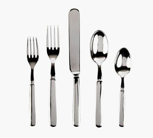 Best Selling Factory Wholesale Flatware Silver Cutlery Set Stainless Steel with Free Gift Box Western Spoon <b>Fork</b> <b>Knife</b> for Home - Product Image 1