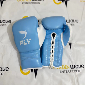 Customised Fly Boxing Set Factory Manufacture <b>Top</b> Selling Pro Punching Winning Leather Gloves Head Guard And Groin Guard Set - Product Image 3