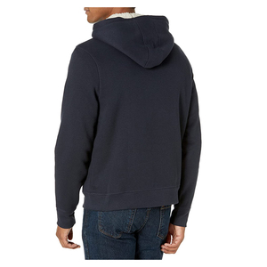 Cotton Blended 400gsm Fleece Winter Waterproof Eco-Friendly Oversized <b>Zip</b>-Up Hoodie with Drop Shoulder Streetwear Design - Product Image 4