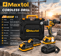 Perceuse à percussion sans fil Maxtol Wholesale 20V, moteur sans balais, couple maximal 100N.m, haute qualité, 1700 tr/min