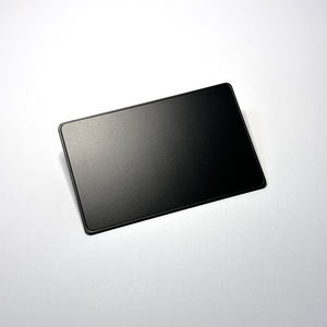 Tarjetas de visita NFC personalizadas, impresas en blanco, mate, negras, de acero inoxidable, con chip NTAG216 - Product Image 5