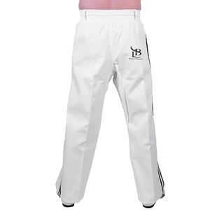 กางเกงมวยคุณภาพสูงขายส่งใหม่สำหรับผู้ชาย และชุดศิลปะการต่อสู้โลโก้สั่งทำ กางเกงคาราเต้ มวย ราคาถูก - Product Image 6