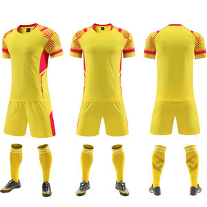 Productos Populares a Precio de Fábrica, Uniforme de Fútbol para Hombre, 100% Poliéster Transpirable, Nombre del Equipo Personalizado, Manga Corta, Nuevas Llegadas - Product Image 5