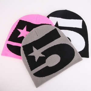 Gorro de Punto Unisex para Adultos AFSAR SPORTS, Diseño Informal de Pesca con Patrón de Dibujos Animados, Bordado 3D, Estampado Personalizado, 100% Acrílico - Product Image 5