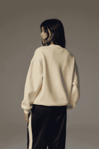 Sudadera de Forro Polar para Mujer, Invierno y Otoño, 100% Algodón, Estilo Urbano Cálido, Corte Holgado, Tejido Cómodo, Marca Personalizada, MOQ Bajo - Product Image 2