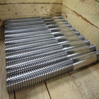 Composant usiné CNC de haute précision sur mesure avec pointe conique pour applications moteur et de pompage, usage industriel 220V, alliage d'aluminium
