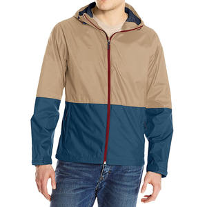 Chaqueta de lluvia de invierno para hombre de talla grande de alta calidad más vendida estilo callejero con logotipo frontal al por mayor precio barato - Product Image 3