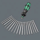 WERA KK Turbo Imperial 1 19-Piece <b>Screwdriver</b> Bit Set Slotted PH <b>TORX</b> 6K 4K - Product Image 3