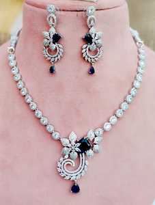 ENSEMBLE DE COLLIERS CZ COUPE ÉTOILE ORIGINALE DE QUALITÉ IMPRESSIONNANTE POUR LES FEMMES PARFAITS À PORTER BIJOUX AD PREMIUM - Product Image 5