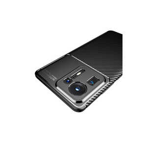 Funda de Silicona Negra SAFRA Compatible con Netzy 11Pro y Mi 10S, Diseño de Armadura Negra con Acabado Electrochapado Especial - Product Image 3