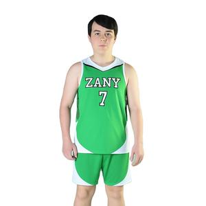 Uniformes de Baloncesto Personalizados Hechos en Pakistán, 100% Poliéster, Unisex, Alta Calidad, Transpirables, Antibacterianos, Tallas Grandes - Product Image 1