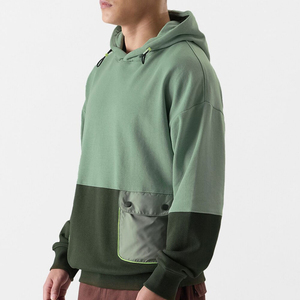 Sudadera con Capucha Extra Grande para Hombre, Aspecto Atractivo, Artículo Fresco, Buena Calidad, Básica, Mezcla de Algodón, Manga Larga, Cómoda - Product Image 2