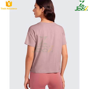 Camiseta Casual de Verano de Manga Corta con Cuello Redondo y Ajuste Regular, 100% Algodón, con Serigrafía de Logotipo Personalizado para Mujer, Estilo Vintage Desgastado - Product Image 2