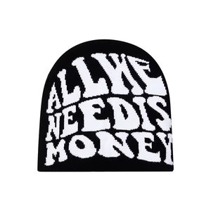 Gorro de Punto Acrílico Unisex Personalizado con Logotipo Completo en Jacquard, Transpirable, Impermeable, Ajustable, para Playa, Invierno, con Diseño Original - Product Image 2