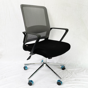 Silla de Oficina Ergonómica Java DX01 HOGVP134 Premium de Malla, Silla Giratoria con Reposacabezas Ajustable, Moderna, de Aluminio y Tela - Product Image 3