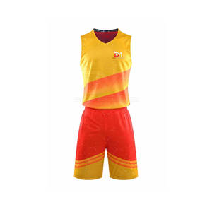 Nouvel Arrivage Meilleure Vente Uniforme de Basket-Ball Top Tendance Dernier Design Uniforme de Basket-Ball de Haute Qualité - Product Image 1