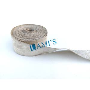 OEM Fil Français Décoratif Passementerie Or Tresses Lacets Garniture Tresse Galon Fait à la Main en Or Fil Métallique Mylar Soie Personnalisable - Product Image 6