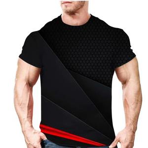 เสื้อยืดคอกลมสำหรับผู้ชายใส่ในฤดูร้อนพิมพ์ลาย3D เสื้อลำลองใส่ได้ทุกวันผ้าคอตตอน100% มีบุคลิกแบบเรียบง่ายแนวสตรีทขนาดใหญ่พิเศษทรงหลวมพอดีตัว - Product Image 2