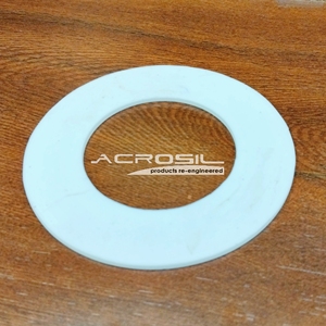 Junta de brida de goma de silicona blanca lechosa Productos de goma Premium - Product Image 1