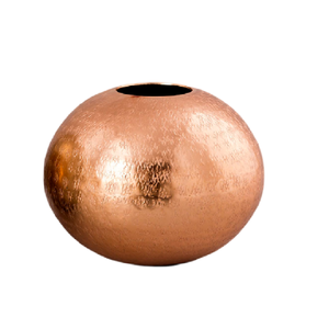 แจกันดอกไม้ทำจากโลหะทำจากไม้แช่อิ่มฐานแท่นสำหรับแจกันบนโต๊ะแต่งงานทำจากทองเหลืองและทองแดงแบบโบราณออกใหม่ - Product Image 5