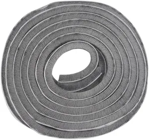 Bande d'étanchéité auto-adhésive pour porte coulissante, brosse anti-poussière, bande d'étanchéité pour porte de placard, fenêtre, porte de meuble, 5 mm-25 mm - Product Image 1