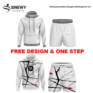 Sweat-shirts personnalisés avec logo brodé 3D, motifs par sublimation, pour le hockey sur glace, 100% coton, respirants, unisexes, pour l'été - Product Image 2