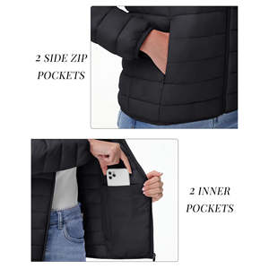 Nouvelle mode d'hiver, veste matelassée pour femmes, tissu confortable, vêtements d'extérieur, vestes matelassées pour femmes de haute qualité - Product Image 5