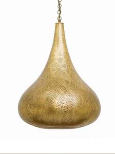 Linterna colgante árabe de lujo de metal de aluminio con acabado plateado a precio mayorista - Product Image 3