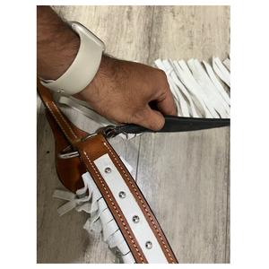 Coraza de caballo occidental de cuero de alta calidad a un precio asequible al por mayor Personalizar logotipo y tamaño disponibles - Product Image 4