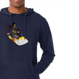 Sweat à capuche personnalisé avec logo imprimé DTF pour homme, 100% coton, tissu d'hiver avec poche et haute qualité - Product Image 5