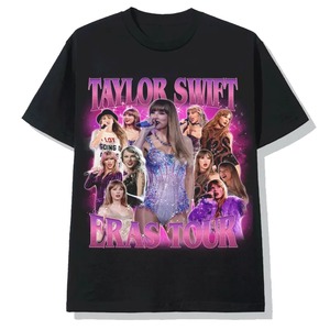 เสื้อยืดพิมพ์ลายวินเทจ ปี 2024 สำหรับฤดูร้อน แบบยูนิเซ็กซ์ ผ้าฝ้ายเนื้อนุ่ม ทรงโอเวอร์ไซส์ - Product Image 3