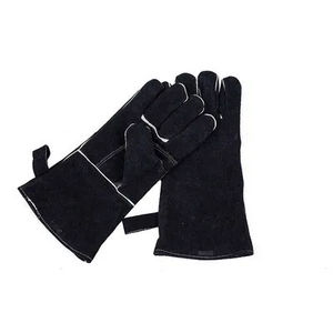 Best Selling Heavy Duty Cowhide Leather Full-Finger Welding <b>Gloves</b> Comfortable Hand Grips with Breathable Protective Features - Product Image 4