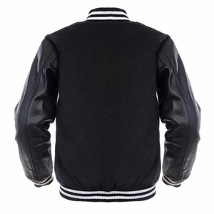 Letterman Jackets Baseball College Chicago Jacket Pakistan Manufacture Wholesale Price Varsity Jacket With Genuine Leather - Product Image 5