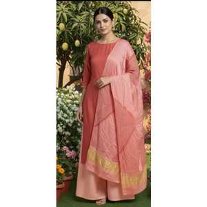 Dupatta Formal Lavable y Ecológica de Satén con Diseño Sibori - Product Image 2