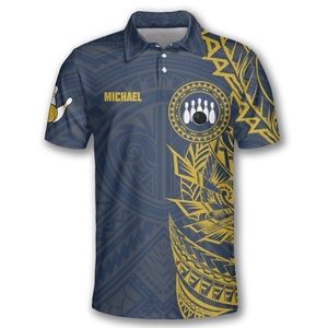 Camisetas de bolos personalizadas con sublimación completa, tejido elástico ligero y personalización opcional de nombre, número y logotipo. - Product Image 5