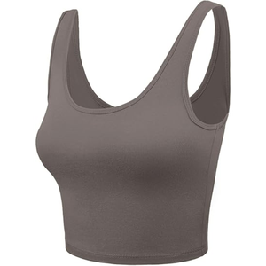 สปอร์ตบราเปลือยหลังสำหรับผู้หญิงบราเล่นกีฬาโยคะแบบไร้ตะเข็บยืดหยุ่นสูง - Product Image 3