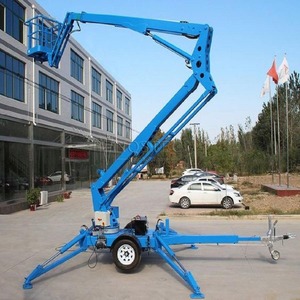 Achetez une nacelle élévatrice articulée remorquable montée sur remorque pour travaux en hauteur dans le monde entier - Product Image 2