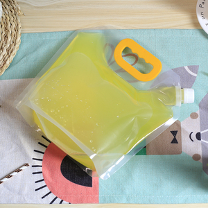 <span class=keywords><strong>2025</strong></span> tùy chỉnh chất lỏng trong suốt Túi vòi đứng lên nước giải khát nhựa gói túi với vòi nước uống Túi - Product Image 2