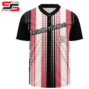 2025 Hot Selling High Quality Custom Jersey Baseball Softball Wear Sports Shirts <b>Stitch</b> Sublimated Sublimation Baseball Jersey - Product Image 1