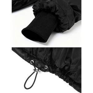 เสื้อแจ็คเก็ตผ้าฝ้ายแบบพองตัว เสื้อโค้ทกันหนาว กันน้ำ ระบายอากาศได้ดี คุณภาพสูง เสื้อคลุมมีเชือกผูก ซิปเก๋ไก๋ อุ่นสบาย สไตล์ลำลอง สำหรับอากาศหนาว - Product Image 5