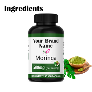 Độ tinh khiết cao hữu cơ Moringa viên nang thảo dược tự nhiên bổ sung năng lượng thuần chay Tăng cường giải độc miễn dịch hỗ trợ quản lý cân nặng - Product Image 4